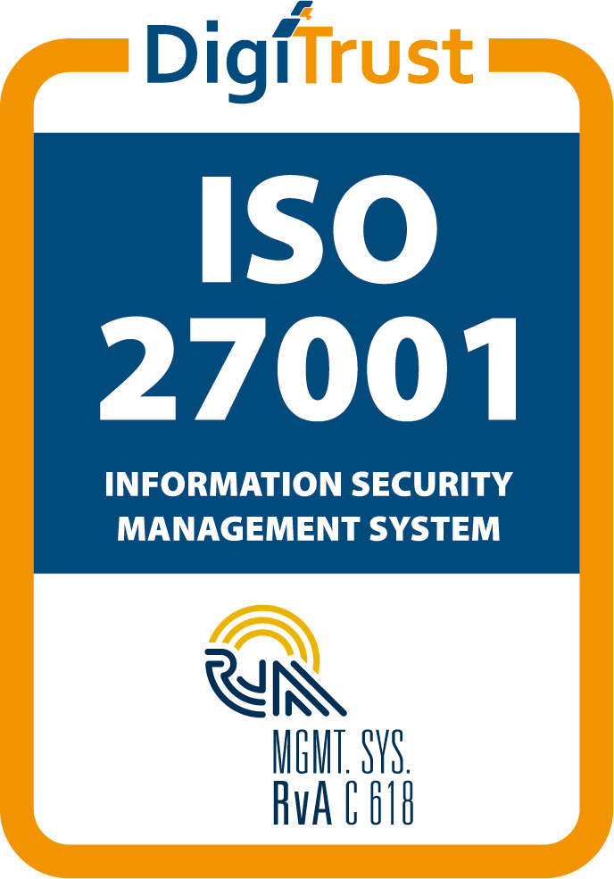 DigiTrust Sana ISO 27001 Certificate Logo