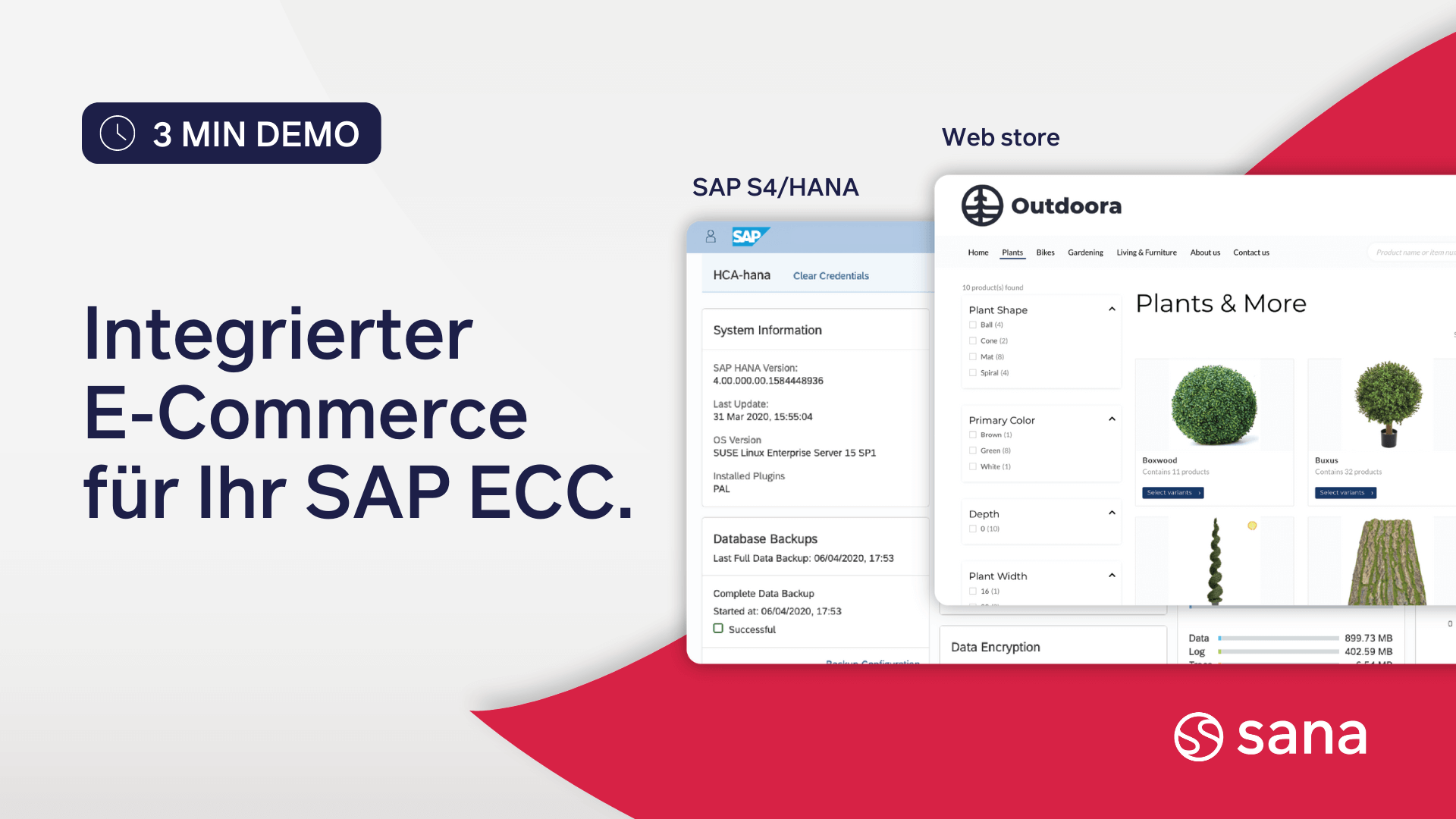 E-Commerce Lösung Für SAP S/4HANA | Sana Commerce