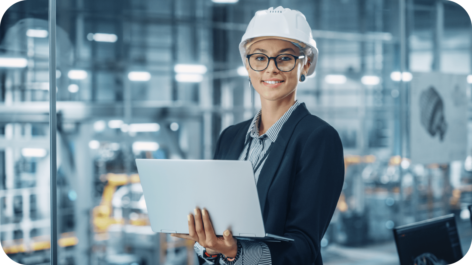 woman working on laptop what b2b buyers want report